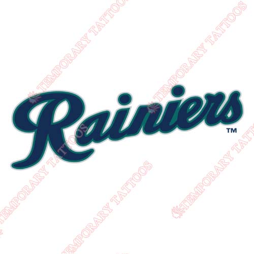 Tacoma Rainiers Customize Temporary Tattoos Stickers NO.7711